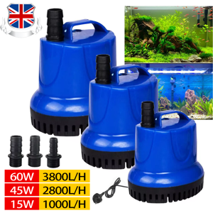 Unbranded (65W) Submersible Water Pump 240V Fish Tank Water Pump Unbranded (65W) Submersible Water Pump 240V Fish Tank Water Pump