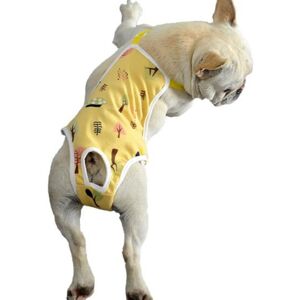 Unbranded (yellow, XL) Pet Sanitary Pants Adjustable Band Menstruation Shorts Washable Dog Unbranded (yellow, XL) Pet Sanitary Pants Adjustable Band Menstruation Shorts Washable Dog