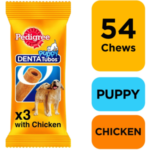 54 Pedigree Puppy Denta Tubo Dental Puppy Dog Treats Puppy Chews Dental Sticks 54 Pedigree Puppy Denta Tubo Dental Puppy Dog Treats Puppy Chews Dental Sticks
