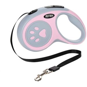 Unbranded (3M, pink) 3m 5m Dog Leash for Small Dogs Cats Retractable Durable Paw Design Pe Unbranded (3M, pink) 3m 5m Dog Leash for Small Dogs Cats Retractable Durable Paw Design Pe