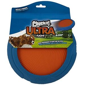 Chuckit! Ultra Flight Frisbee Rubber Dog Toy Extended Distance & Flight Time For Chuckit! Ultra Flight Frisbee Rubber Dog Toy Extended Distance & Flight Time For