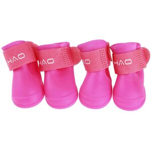 Unbranded Pet Rain Boots Waterproof Anti-slip Paw Protection Rain Snow Shoes for Small And Unbranded Pet Rain Boots Waterproof Anti-slip Paw Protection Rain Snow Shoes for Small And