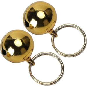 Unbranded (Gold) 2pcs Pets Copper Bells,extra Loud Cat Dog Bells Pet Track Save Birds And Unbranded (Gold) 2pcs Pets Copper Bells,extra Loud Cat Dog Bells Pet Track Save Birds And