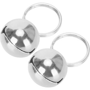 Unbranded (Silver) 2pcs Pets Copper Bells,extra Loud Cat Dog Bells Pet Track Save Birds An Unbranded (Silver) 2pcs Pets Copper Bells,extra Loud Cat Dog Bells Pet Track Save Birds An