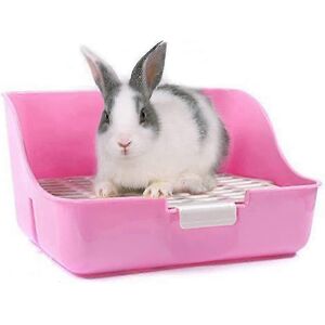 Unbranded Rabbit Litter Box Easy To Clean, for Learning To Use The Toilet, for Small Anima Unbranded Rabbit Litter Box Easy To Clean, for Learning To Use The Toilet, for Small Anima
