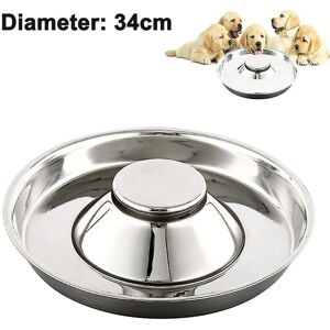konhill (As show, One size) Stainless Steel Dog Bowl Hammered Puppy Litter Food Feeding konhill (As show, One size) Stainless Steel Dog Bowl Hammered Puppy Litter Food Feeding