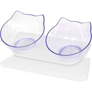 konhill (As show, One size) Double Cat Dog Bowls Elevated Cat Food Water Bowls With Rais konhill (As show, One size) Double Cat Dog Bowls Elevated Cat Food Water Bowls With Rais
