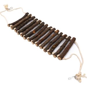 Little-Friends Rat Ferret Rope Bridge Hanging Toy Animal Cage Accessory Play Exercise Little-Friends Rat Ferret Rope Bridge Hanging Toy Animal Cage Accessory Play Exercise
