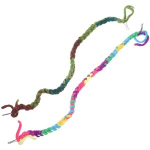 Kricely (As show, One size) 2Pcs Hermit Crab Climbing Toys Reptile Hermit Crab Rope Toy Kricely (As show, One size) 2Pcs Hermit Crab Climbing Toys Reptile Hermit Crab Rope Toy