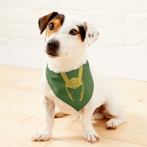 WHIBOS (Loki Helmet=819) 2-in-1 Pet Bandana Collar with Quick Release Buckle & D-Ring A WHIBOS (Loki Helmet=819) 2-in-1 Pet Bandana Collar with Quick Release Buckle & D-Ring A