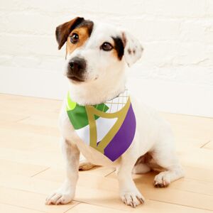 WHIBOS (Tennis The Championships Wimbledon 2022=1941) 2-in-1 Pet Bandana Collar with Qu WHIBOS (Tennis The Championships Wimbledon 2022=1941) 2-in-1 Pet Bandana Collar with Qu