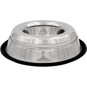 INDIPETS Spill Proof Splash Free Non-Tip Dish: Non-Skid Pet Water and Food Bowl INDIPETS Spill Proof Splash Free Non-Tip Dish: Non-Skid Pet Water and Food Bowl