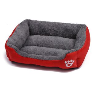 Unbranded (Red, 43*32cm/16.93*12.60in) Bed Pet Dog Orthopedic Large Dog Beds Dog House Nes Unbranded (Red, 43*32cm/16.93*12.60in) Bed Pet Dog Orthopedic Large Dog Beds Dog House Nes