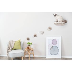 Trixie Lookout Wall Mount Cat Lounge 5pc Set 2 Platforms and 3 Steps Scratchin Trixie Lookout Wall Mount Cat Lounge 5pc Set 2 Platforms and 3 Steps Scratchin