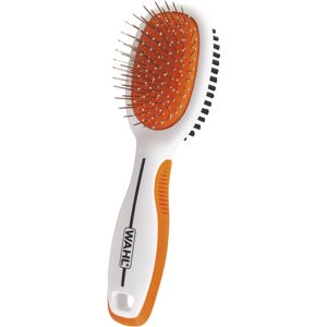 Wahl Premium Pet Double Sided Medium Pin Bristle Brush Ergonomic Brush with Erg Wahl Premium Pet Double Sided Medium Pin Bristle Brush Ergonomic Brush with Erg