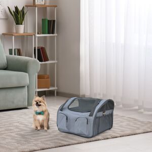 PawHut Folding Pet Bag Carrier Car Seat Dog Cat Safety Travel Shoulder Portable PawHut Folding Pet Bag Carrier Car Seat Dog Cat Safety Travel Shoulder Portable