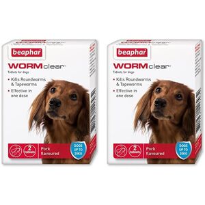 Beaphar WORMclear Tablets for Dogs, Kills all Common UK Intestinal Worms (Roundw Beaphar WORMclear Tablets for Dogs, Kills all Common UK Intestinal Worms (Roundw