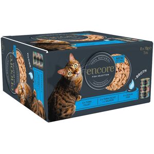 Encore 100% Natural Wet Cat Food, Multipack Fish Selection in Broth 70g Tin for Encore 100% Natural Wet Cat Food, Multipack Fish Selection in Broth 70g Tin for