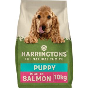 Harringtons Complete Puppy Dry Dog Food Salmon & Rice 10kg - Made with All Natur Harringtons Complete Puppy Dry Dog Food Salmon & Rice 10kg - Made with All Natur