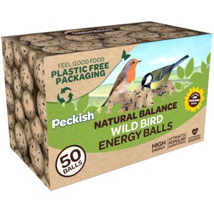 Peckish Natural Balance High Energy Fat Balls for Wild Birds - 50 fat ball Box, Peckish Natural Balance High Energy Fat Balls for Wild Birds - 50 fat ball Box,