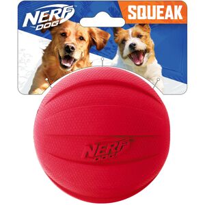 Nerf Dog Rubber Ball Dog Toy with Interactive Squeaker Lightweight Durable and Nerf Dog Rubber Ball Dog Toy with Interactive Squeaker Lightweight Durable and