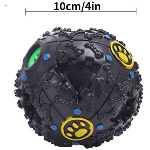 Unbranded (M(10cm/4in)) Pet Dog Cat Giggle Ball Tough Treat Sound Activity Training Squeak Unbranded (M(10cm/4in)) Pet Dog Cat Giggle Ball Tough Treat Sound Activity Training Squeak