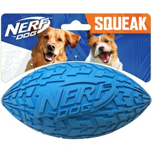 Nerf Dog Tire Football Dog Toy with Interactive Squeaker Lightweight Durable a Nerf Dog Tire Football Dog Toy with Interactive Squeaker Lightweight Durable a