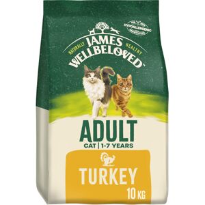 James Wellbeloved Adult Turkey 10 kg Bag, Hypoallergenic Dry Cat Food James Wellbeloved Adult Turkey 10 kg Bag, Hypoallergenic Dry Cat Food