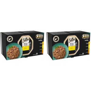 Sheba Select Slices Cat Trays Poultry Collection in Gravy (4 x 8 x 85 g) (Pack o Sheba Select Slices Cat Trays Poultry Collection in Gravy (4 x 8 x 85 g) (Pack o
