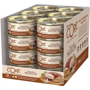 Wellness CORE Signature Selects, 24 x 79g, Shredded Chicken & Turkey, Wet Cat Fo Wellness CORE Signature Selects, 24 x 79g, Shredded Chicken & Turkey, Wet Cat Fo