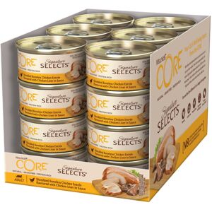 Wellness CORE Signature Selects, 24 x 79g, Shredded Chicken & Chicken Liver, Wet Wellness CORE Signature Selects, 24 x 79g, Shredded Chicken & Chicken Liver, Wet