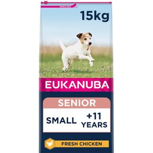 Eukanuba Complete Dry Dog Food for Senior Small Breeds with Fresh Chicken 15 kg Eukanuba Complete Dry Dog Food for Senior Small Breeds with Fresh Chicken 15 kg