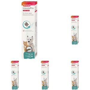 Beaphar IntestoPro Prebiotic Paste for Cats & Small Dogs (1-15kg) Aids Diges Beaphar IntestoPro Prebiotic Paste for Cats & Small Dogs (1-15kg) Aids Diges