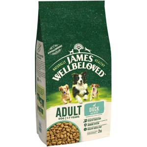 James Wellbeloved Adult Duck & Rice 2 kg Bag, Hypoallergenic Dry Dog Food James Wellbeloved Adult Duck & Rice 2 kg Bag, Hypoallergenic Dry Dog Food