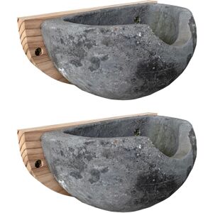Selections Concrete House Martin Bird Nest Box (Set of 2) Selections Concrete House Martin Bird Nest Box (Set of 2)