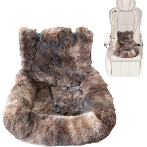 Unbranded (S, Dark Coffee) Dog Car Seat Soft Puppy Travel Cushion - Padded Breathable, C Unbranded (S, Dark Coffee) Dog Car Seat Soft Puppy Travel Cushion - Padded Breathable, C