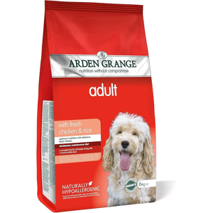 Arden Grange Adult Dry Dog Food Chicken and Rice, 6 kg Arden Grange Adult Dry Dog Food Chicken and Rice, 6 kg