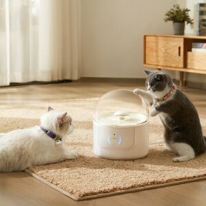 GreenZech 2.3L Smart Fountain Dispenser Pet Drinker Dog Drinking Bowl Cat Feeder Puppy Int GreenZech 2.3L Smart Fountain Dispenser Pet Drinker Dog Drinking Bowl Cat Feeder Puppy Int