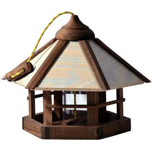 dobar? 21390 Camouflage Bird Feeder Made of Wood - Hanging Bird House - Includes dobar? 21390 Camouflage Bird Feeder Made of Wood - Hanging Bird House - Includes