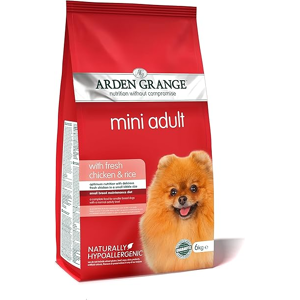 Arden Grange Mini Adult Dry Dog Food with Fresh Chicken and Rice, 6 kg Arden Grange Mini Adult Dry Dog Food with Fresh Chicken and Rice, 6 kg