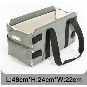 Maxpower (01-Grey) Cat Dog Car Seat Portable Pet Dog Cat Travel Backpack Car Central Cont Maxpower (01-Grey) Cat Dog Car Seat Portable Pet Dog Cat Travel Backpack Car Central Cont