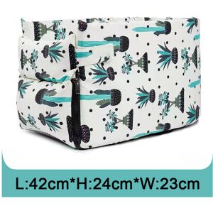 Maxpower (Cactus cartoon) Cat Dog Car Seat Portable Pet Dog Cat Travel Backpack Car Centr Maxpower (Cactus cartoon) Cat Dog Car Seat Portable Pet Dog Cat Travel Backpack Car Centr