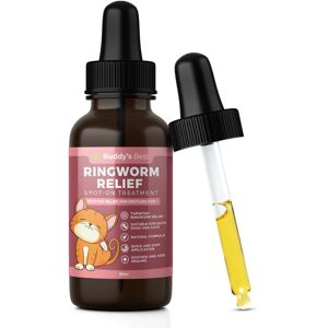 BUDDY'S BEST Ringworm Relief Spot-On Treatment for Dogs & Cats: Natural, Fast-Acting Formula BUDDY'S BEST Ringworm Relief Spot-On Treatment for Dogs & Cats: Natural, Fast-Acting Formula