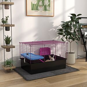 PawHut Small Animal Cage, Rabbit Guinea Pig Hutch, Pet Playhouse PawHut Small Animal Cage, Rabbit Guinea Pig Hutch, Pet Playhouse