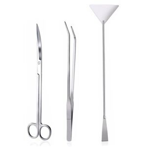 GreenZech (3PCS) 3/4/5Pcs Aquarium Fish Tank Tools Scissors Tweezers Aquatic Stainless Tri GreenZech (3PCS) 3/4/5Pcs Aquarium Fish Tank Tools Scissors Tweezers Aquatic Stainless Tri