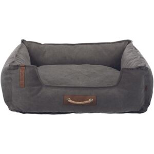 Trixie BE Nordic F?hr Dog Bed 60 x 50 cm in Dark Grey - Square Dog Basket for Sm Trixie BE Nordic F?hr Dog Bed 60 x 50 cm in Dark Grey - Square Dog Basket for Sm