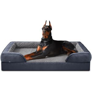 JOEJOY XXL Dog Bed, Orthopedic Memory Foam Dog Beds, Washable Dog Bed, Grey, Fit JOEJOY XXL Dog Bed, Orthopedic Memory Foam Dog Beds, Washable Dog Bed, Grey, Fit