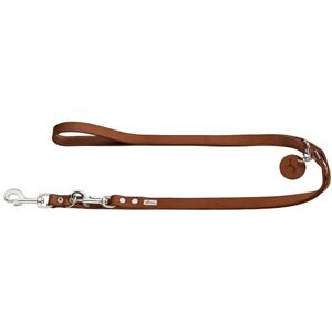HUNTER Training leash, 16/200 Soft genuine cow leather, cognac HUNTER Training leash, 16/200 Soft genuine cow leather, cognac