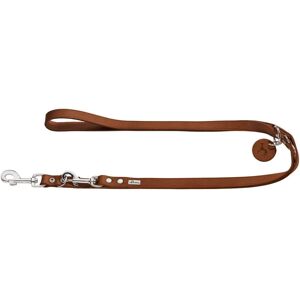 HUNTER Training leash, 20/200 Soft genuine cow leather, cognac HUNTER Training leash, 20/200 Soft genuine cow leather, cognac