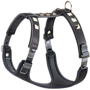 Ferplast Giotto Luxor Dog Harness, M, 40-50 cm/ 60-70 cm, Black Ferplast Giotto Luxor Dog Harness, M, 40-50 cm/ 60-70 cm, Black